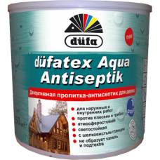 Düfa Düfatex Aqua Antiseptik - Декоративная пропитка – антисептик 0,75 л